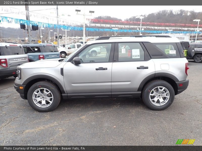  2021 Bronco Sport Base 4x4 Iconic Silver Metallic