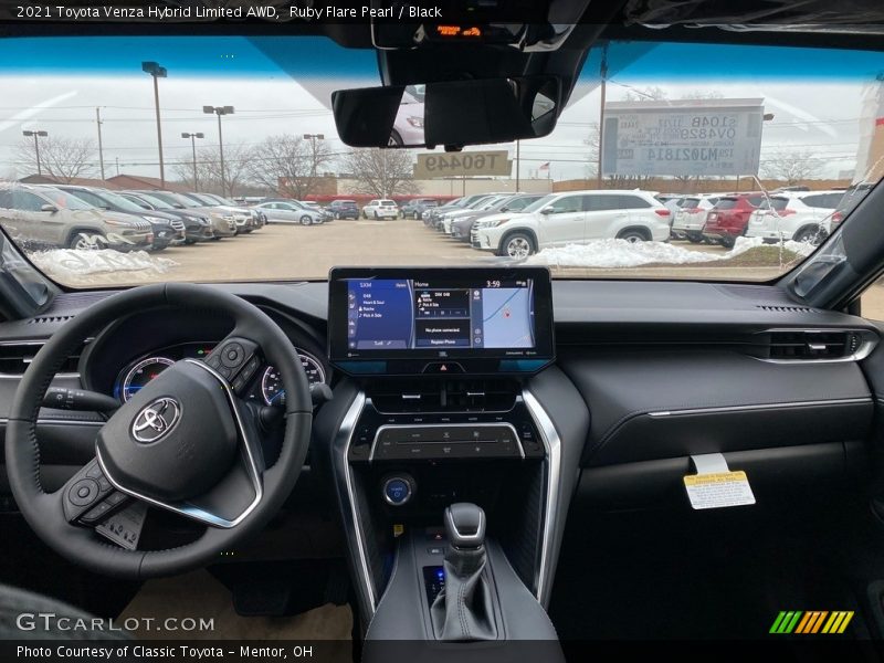 Dashboard of 2021 Venza Hybrid Limited AWD