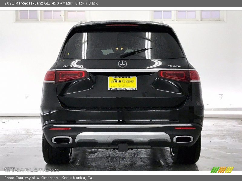 Black / Black 2021 Mercedes-Benz GLS 450 4Matic