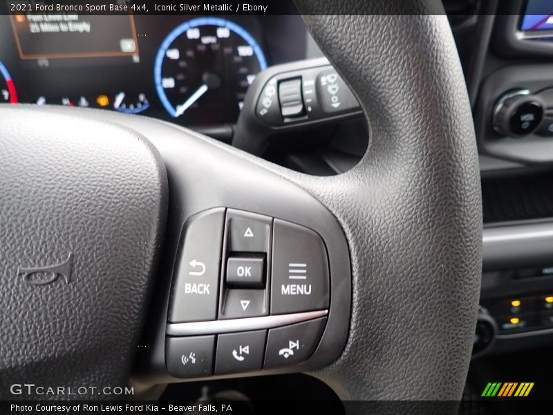  2021 Bronco Sport Base 4x4 Steering Wheel