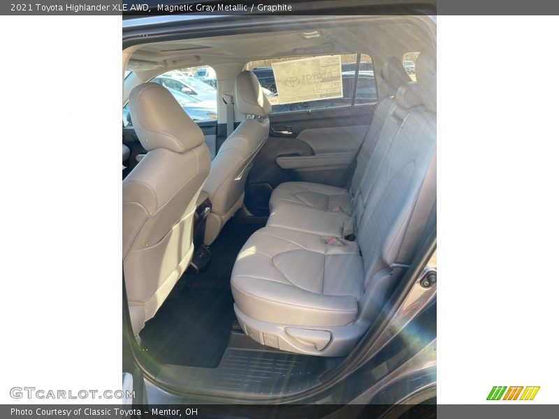 Magnetic Gray Metallic / Graphite 2021 Toyota Highlander XLE AWD