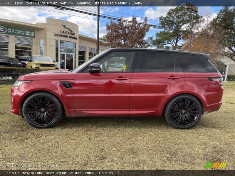 Firenze Red Metallic / Ebony 2021 Land Rover Range Rover Sport HSE Dynamic