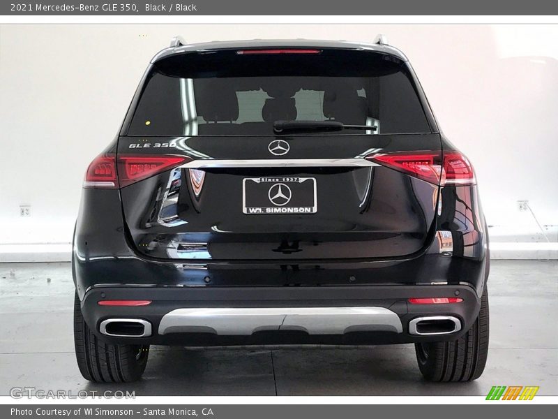 Black / Black 2021 Mercedes-Benz GLE 350