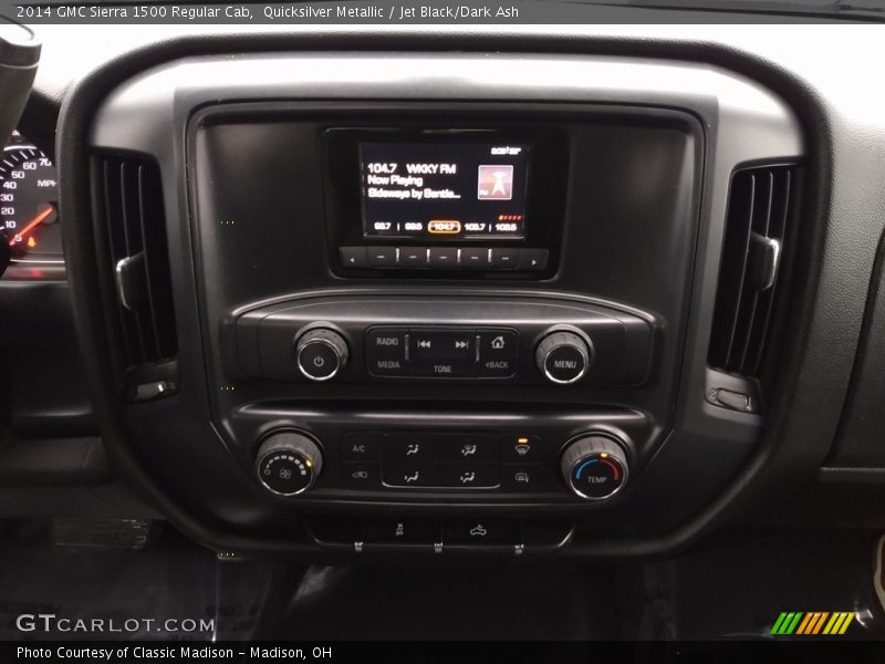 Quicksilver Metallic / Jet Black/Dark Ash 2014 GMC Sierra 1500 Regular Cab