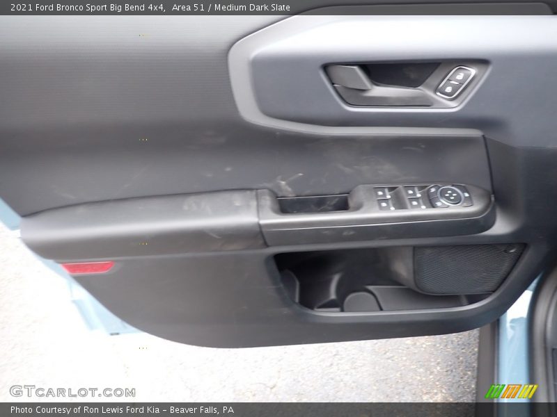 Door Panel of 2021 Bronco Sport Big Bend 4x4