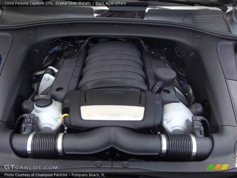 Crystal Silver Metallic / Black w/Alcantara 2009 Porsche Cayenne GTS