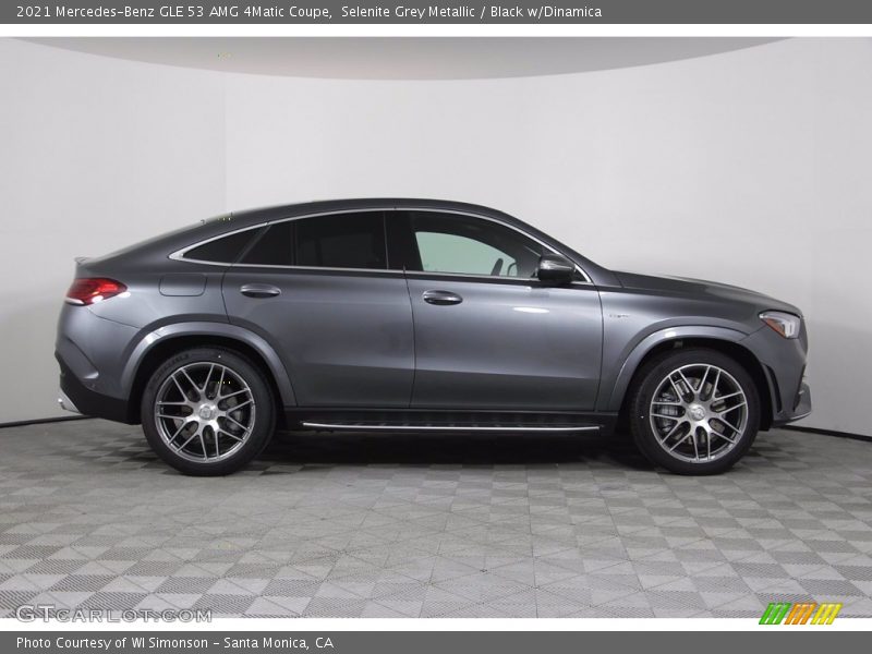 Selenite Grey Metallic / Black w/Dinamica 2021 Mercedes-Benz GLE 53 AMG 4Matic Coupe