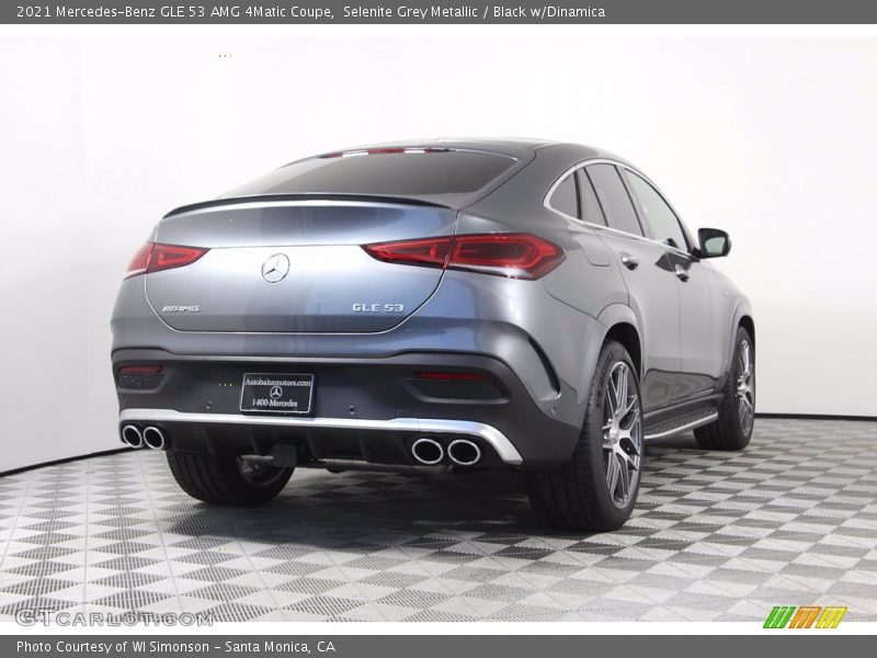 Selenite Grey Metallic / Black w/Dinamica 2021 Mercedes-Benz GLE 53 AMG 4Matic Coupe