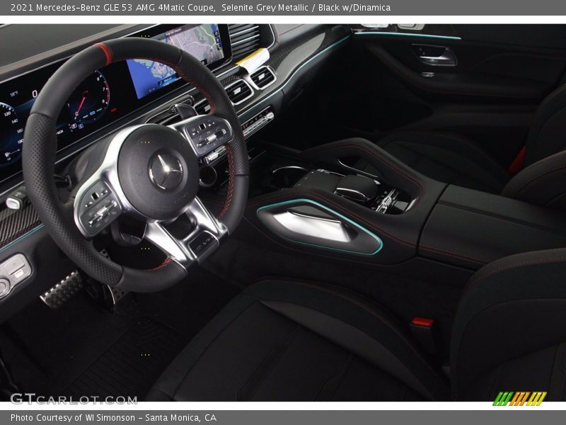 Selenite Grey Metallic / Black w/Dinamica 2021 Mercedes-Benz GLE 53 AMG 4Matic Coupe