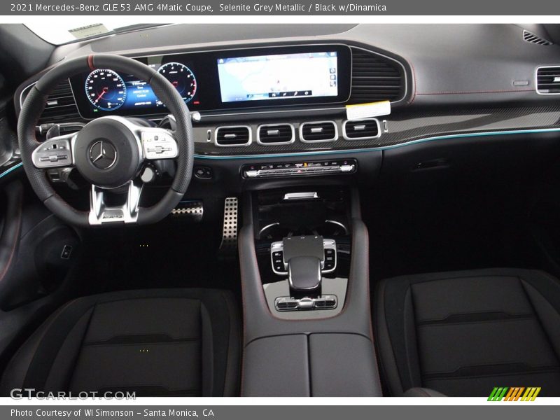 Selenite Grey Metallic / Black w/Dinamica 2021 Mercedes-Benz GLE 53 AMG 4Matic Coupe