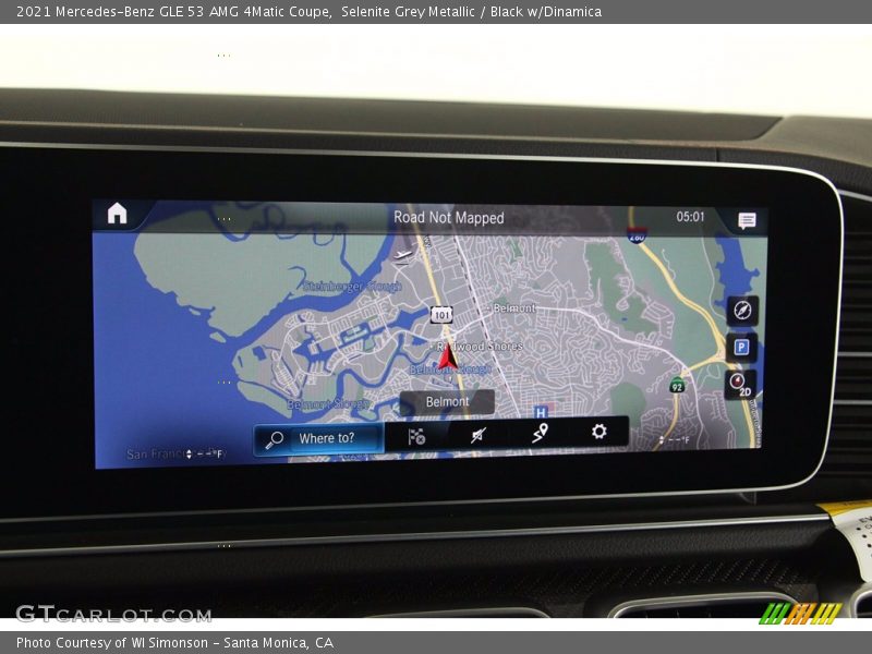 Selenite Grey Metallic / Black w/Dinamica 2021 Mercedes-Benz GLE 53 AMG 4Matic Coupe