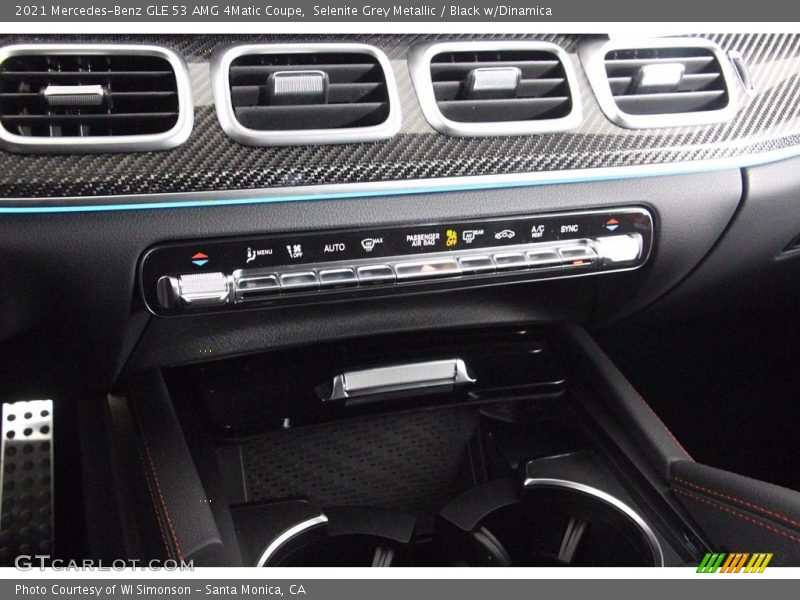 Selenite Grey Metallic / Black w/Dinamica 2021 Mercedes-Benz GLE 53 AMG 4Matic Coupe