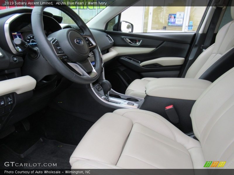 Abyss Blue Pearl / Warm Ivory 2019 Subaru Ascent Limited