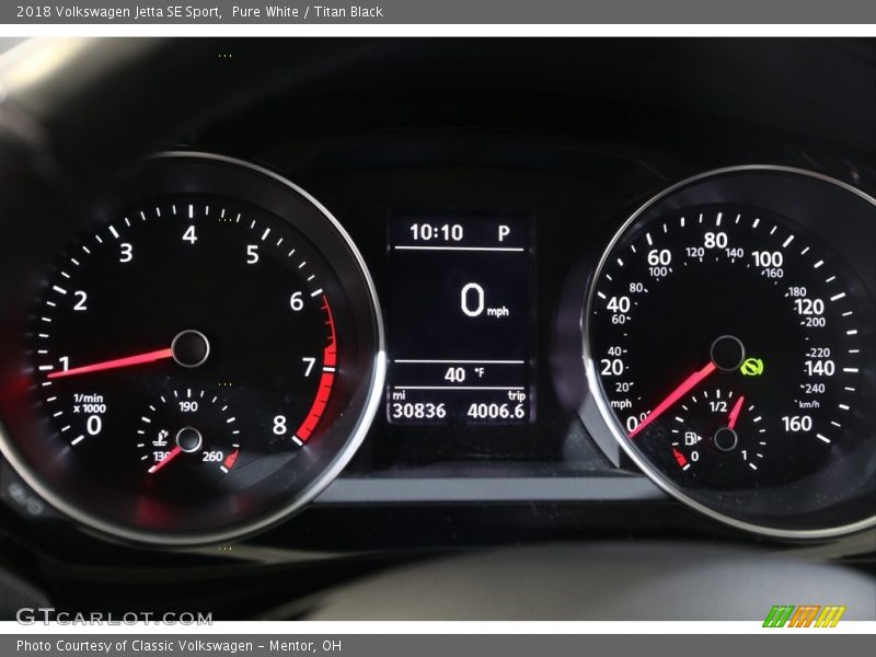  2018 Jetta SE Sport SE Sport Gauges
