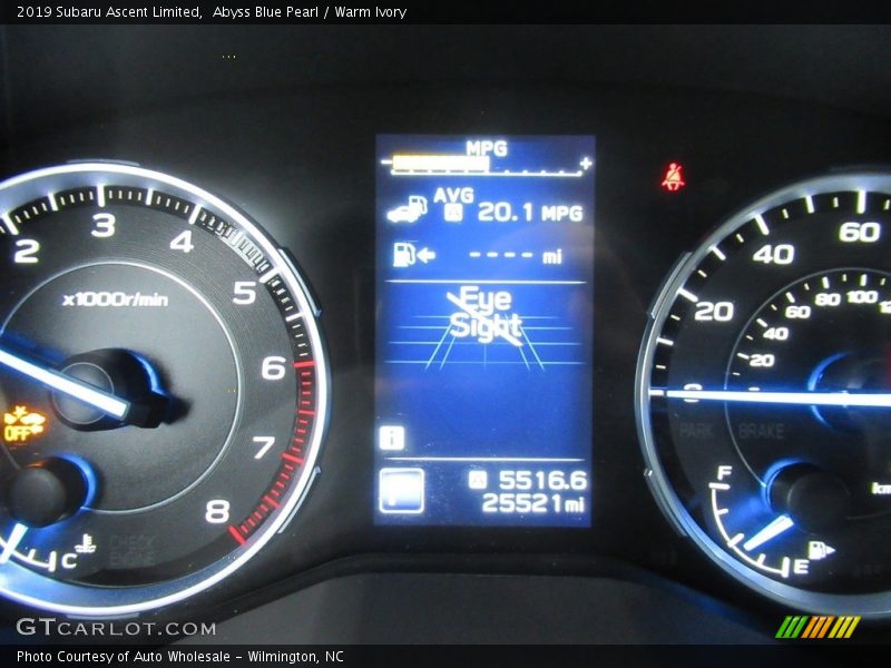 Abyss Blue Pearl / Warm Ivory 2019 Subaru Ascent Limited