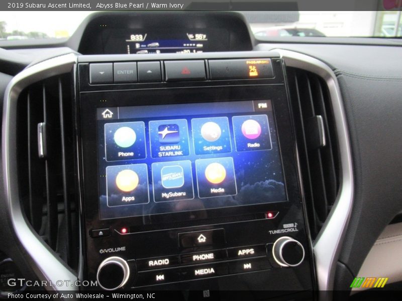 Abyss Blue Pearl / Warm Ivory 2019 Subaru Ascent Limited