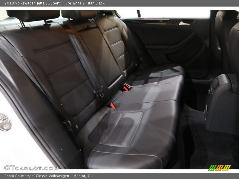 Rear Seat of 2018 Jetta SE Sport