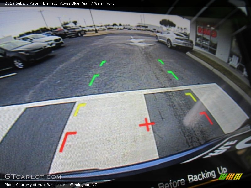 Abyss Blue Pearl / Warm Ivory 2019 Subaru Ascent Limited