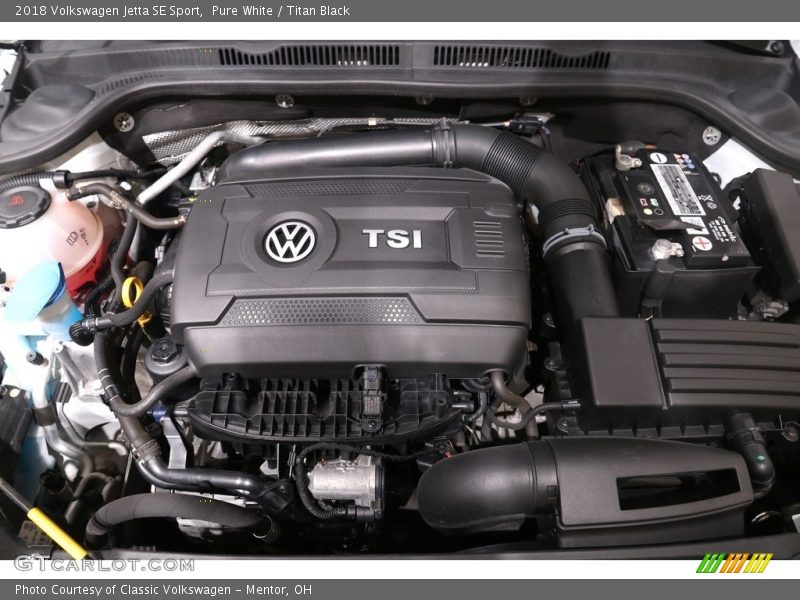  2018 Jetta SE Sport Engine - 1.8 Liter TSI Turbocharged DOHC 16-Valve VVT 4 Cylinder