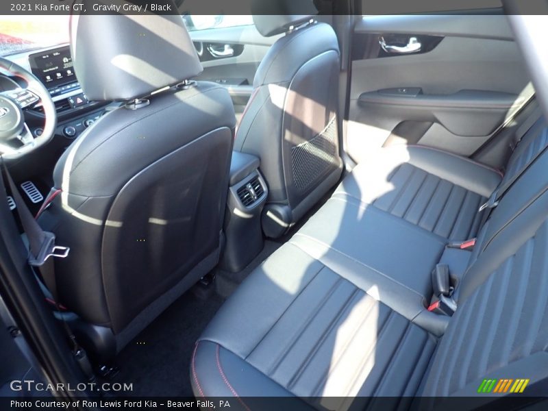 Gravity Gray / Black 2021 Kia Forte GT