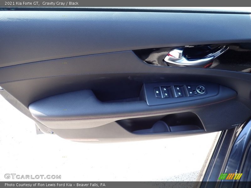 Gravity Gray / Black 2021 Kia Forte GT