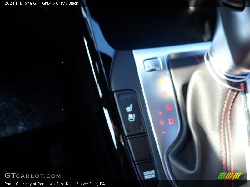 Gravity Gray / Black 2021 Kia Forte GT