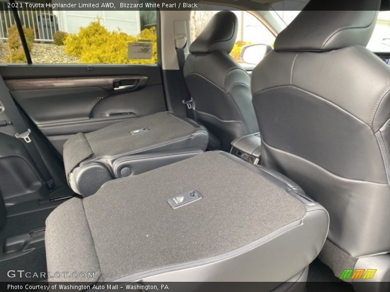 Blizzard White Pearl / Black 2021 Toyota Highlander Limited AWD