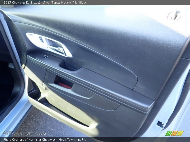 Silver Topaz Metallic / Jet Black 2015 Chevrolet Equinox LS