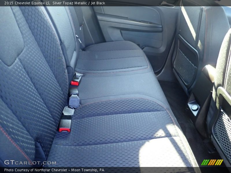 Silver Topaz Metallic / Jet Black 2015 Chevrolet Equinox LS