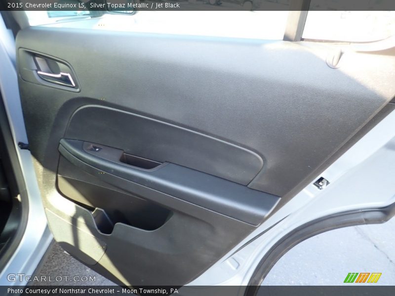 Silver Topaz Metallic / Jet Black 2015 Chevrolet Equinox LS