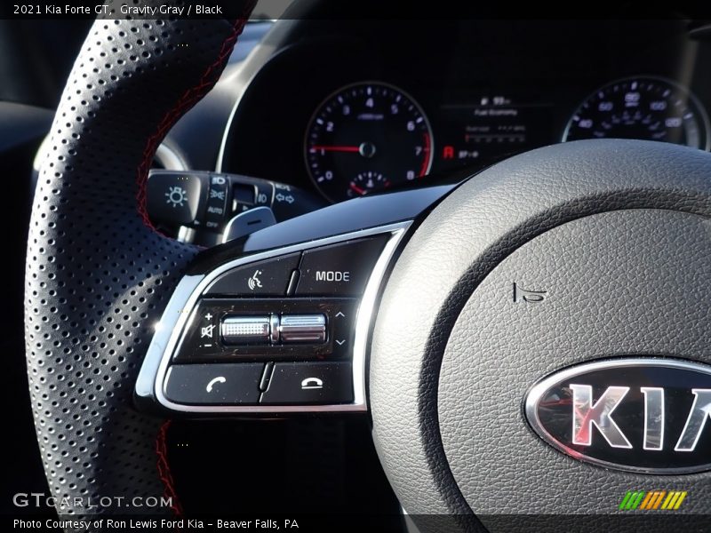 Gravity Gray / Black 2021 Kia Forte GT