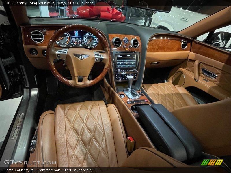  2015 Flying Spur W12 Dark Bourbon Interior