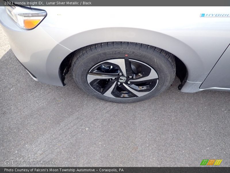 Lunar Silver Metallic / Black 2021 Honda Insight EX
