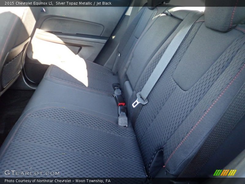 Silver Topaz Metallic / Jet Black 2015 Chevrolet Equinox LS