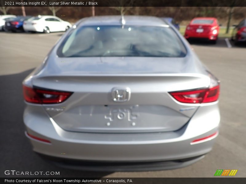 Lunar Silver Metallic / Black 2021 Honda Insight EX