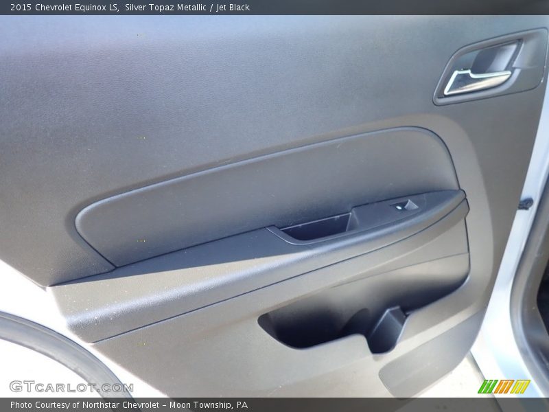 Silver Topaz Metallic / Jet Black 2015 Chevrolet Equinox LS