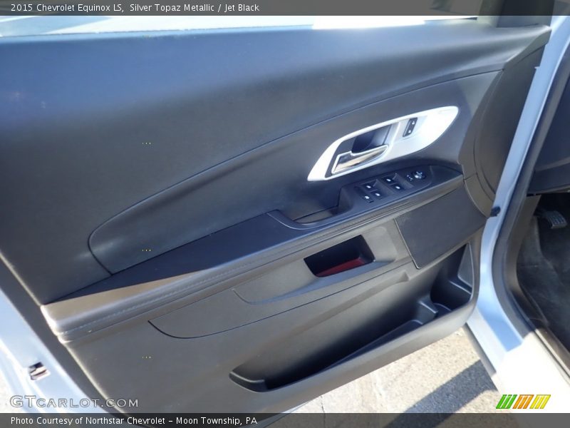 Silver Topaz Metallic / Jet Black 2015 Chevrolet Equinox LS