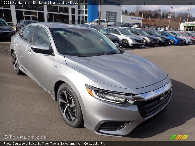 Lunar Silver Metallic / Black 2021 Honda Insight EX