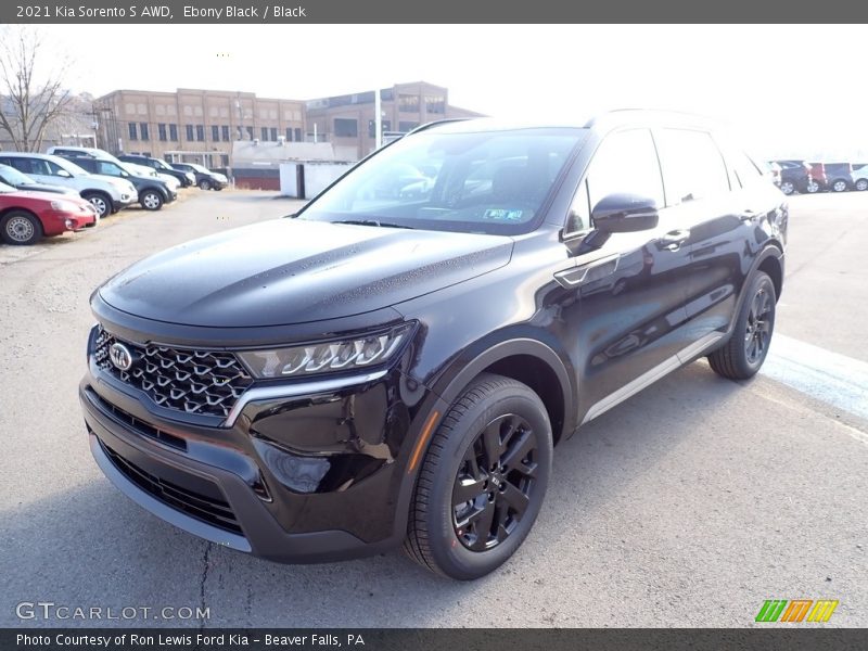 Ebony Black / Black 2021 Kia Sorento S AWD