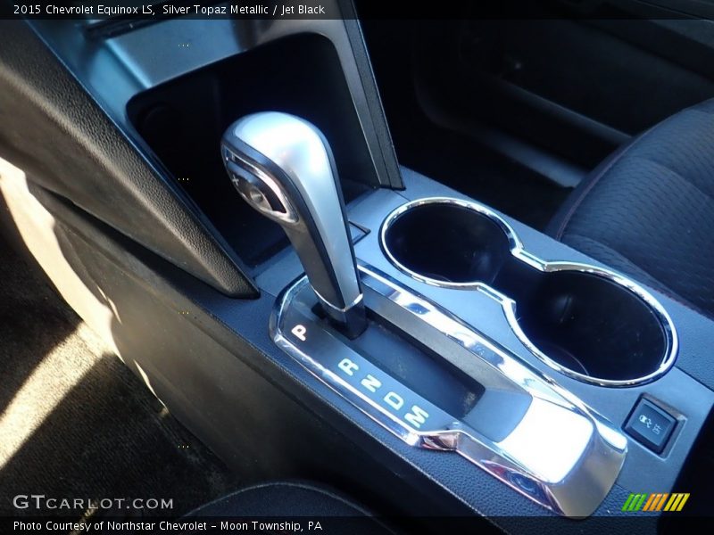 Silver Topaz Metallic / Jet Black 2015 Chevrolet Equinox LS