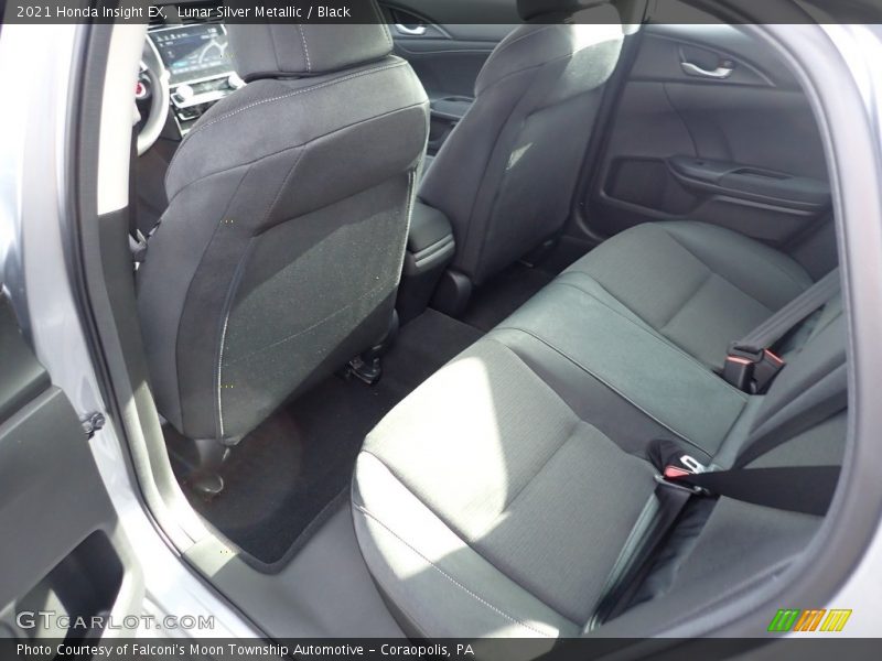 Lunar Silver Metallic / Black 2021 Honda Insight EX