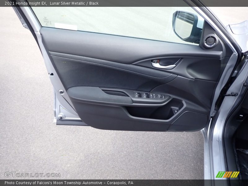 Lunar Silver Metallic / Black 2021 Honda Insight EX
