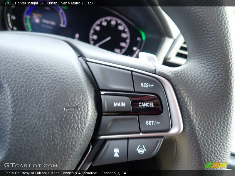 Lunar Silver Metallic / Black 2021 Honda Insight EX