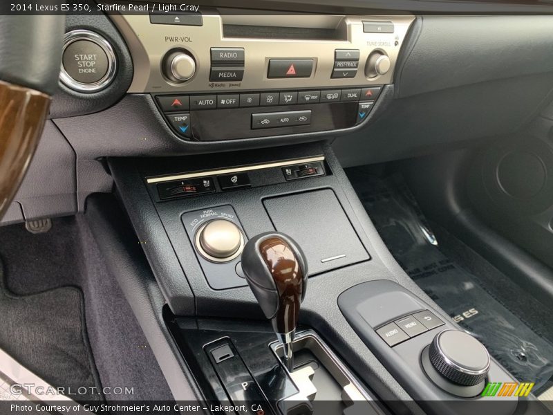 Starfire Pearl / Light Gray 2014 Lexus ES 350