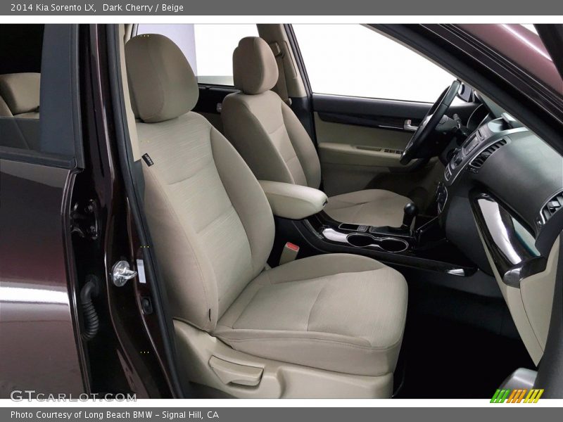 Dark Cherry / Beige 2014 Kia Sorento LX