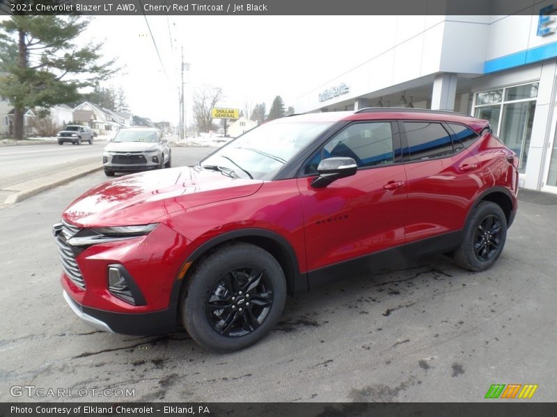 Front 3/4 View of 2021 Blazer LT AWD