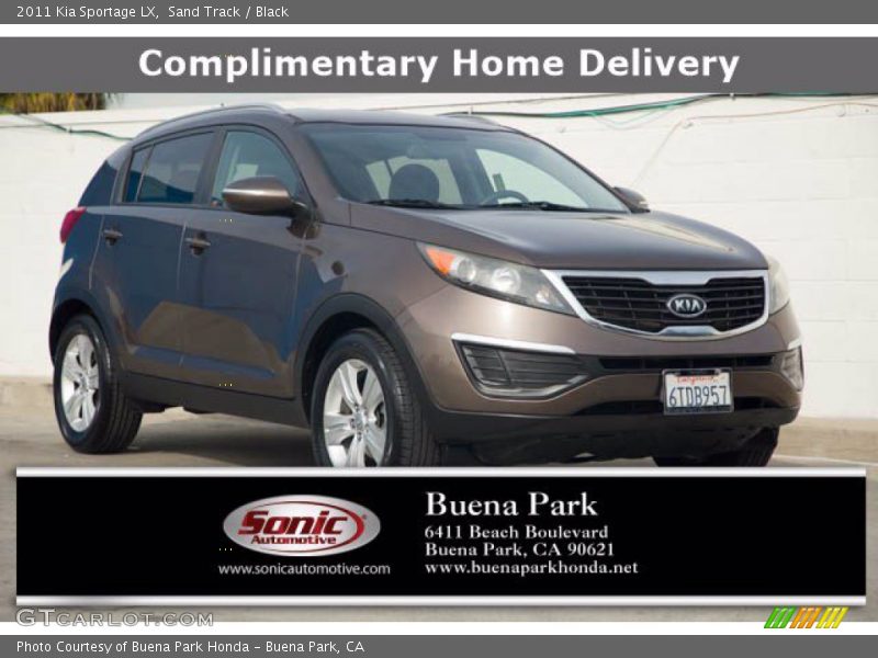 Sand Track / Black 2011 Kia Sportage LX