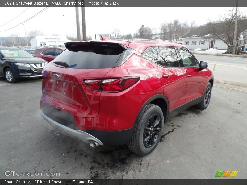 Cherry Red Tintcoat / Jet Black 2021 Chevrolet Blazer LT AWD