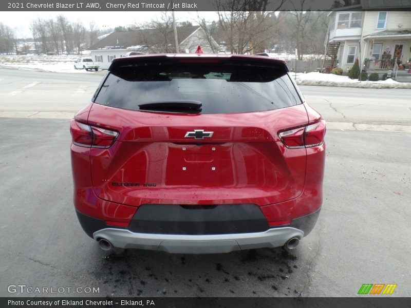 Cherry Red Tintcoat / Jet Black 2021 Chevrolet Blazer LT AWD