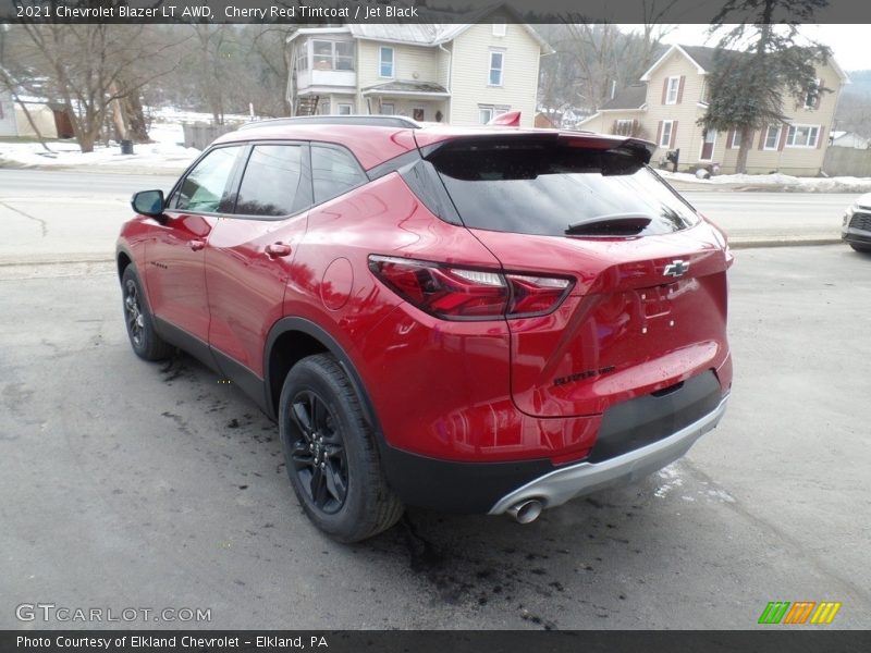 Cherry Red Tintcoat / Jet Black 2021 Chevrolet Blazer LT AWD